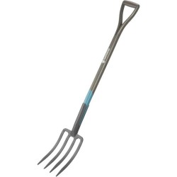GARDENA Fourche a becher NatureLine– Manche bois 100% FSC – Poign