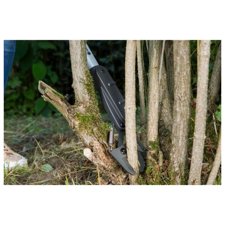 GARDENA Coupe-branches SlimCut – Lame franche affûtée – Coupe Ø28mm max – Double crémaillere intégrée – Garantie 2 GARDENA Coupe-branches SlimCut – Lame franche affûtée – Coupe Ø28mm max – Double crémaillere intégrée – Garantie 2