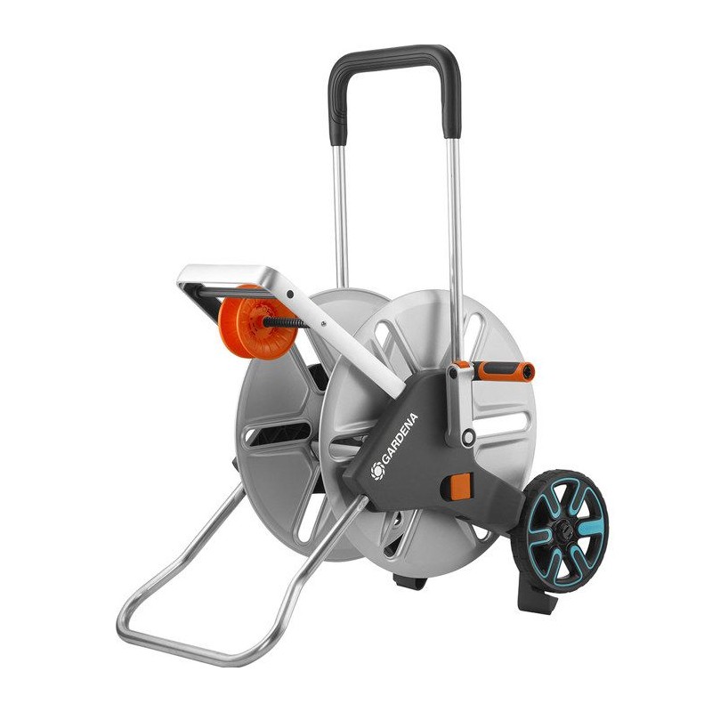 Dévidoir métal sur roues CleverRoll L Easy GARDENA - Longueur max 10