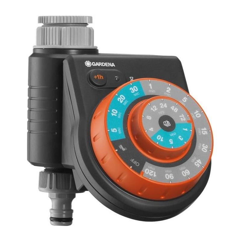 Programmateur d'arrosage Easy Plus - GARDENA - Bouton rotatif - Techno Programmateur d'arrosage Easy Plus - GARDENA - Bouton rotatif - Techno