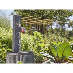 Programmateur d'arrosage Easy Plus - GARDENA - Bouton rotatif - Techno
