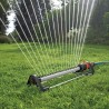 Arroseur oscillant GARDENA Aqua L - Surface 280m² - Portée 18m max -