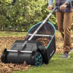 Ramasse-feuilles GARDENA - 3565-20 | Largeur travail: 49cm, Bac 90L, C