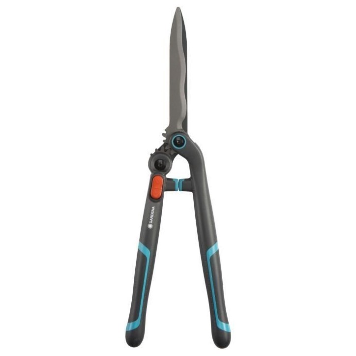 GARDENA Cisaille a haies 2en1 EnergyCut –Lames ondulées –Revetement anti-adhérence – Double crémaillere – Garantie 25 GARDENA Cisaille a haies 2en1 EnergyCut –Lames ondulées –Revetement anti-adhérence – Double crémaillere – Garantie 25
