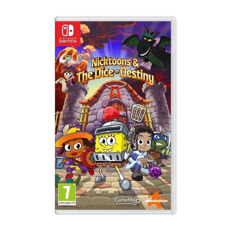 NickToons and the Dice of Destiny - Jeu Nintendo Switch NickToons and the Dice of Destiny - Jeu Nintendo Switch