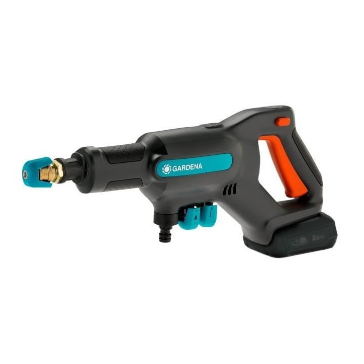 Nettoyeur moyenne pression GARDENA AquaClean 24 / 18V P4A - Batterie 18V fournie - Kit complet (14800-20) Nettoyeur moyenne pression GARDENA AquaClean 24 / 18V P4A - Batterie 18V fournie - Kit complet (14800-20)