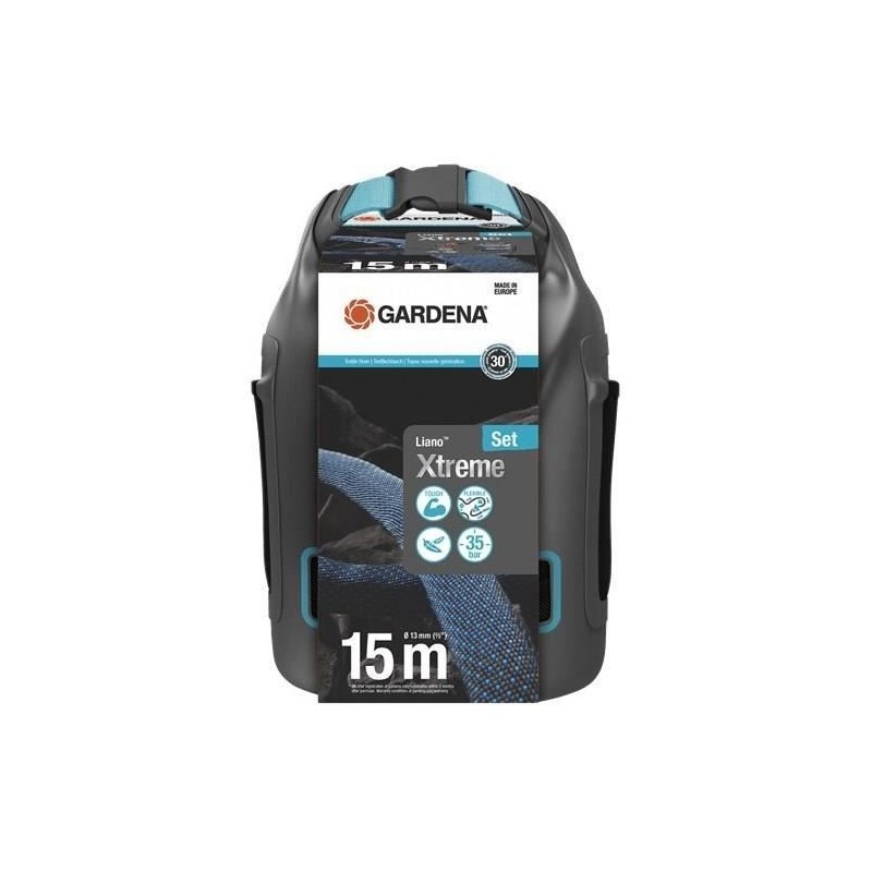 Tuyau Liano™Xtreme 15m - GARDENA - Résistance a la pression 35 bar Tuyau Liano™Xtreme 15m - GARDENA - Résistance a la pression 35 bar