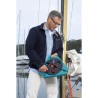 GARDENA Tuyau plat textile Classic 20 en boîtier-enrouleur – Longue
