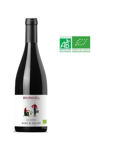 Les Monts Barc & Vallées Bourgueil - Vin rouge de Loire - Bio