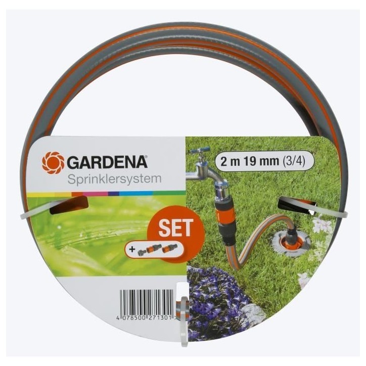 GARDENA Set de Connexion Grand Débit – Relier pipeline et systeme d'irrigation automatique a l'alimentation en eau GARDENA Set de Connexion Grand Débit – Relier pipeline et systeme d'irrigation automatique a l'alimentation en eau