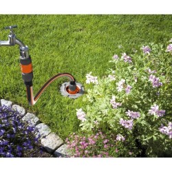 GARDENA Set de Connexion Grand Débit – Relier pipeline et systeme d