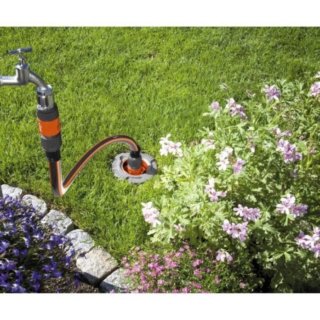 GARDENA Set de Connexion Grand Débit – Relier pipeline et systeme d'irrigation automatique a l'alimentation en eau
