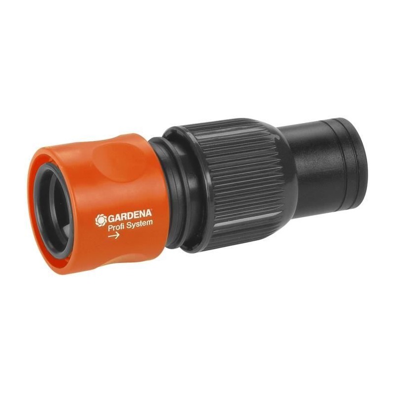 Raccord rapide grand débit GARDENA - 2817-20 - Pour tuyaux de 19 mm -