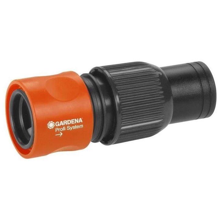 Raccord rapide grand débit GARDENA - 2817-20 - Pour tuyaux de 19 mm - Original GARDENA System
