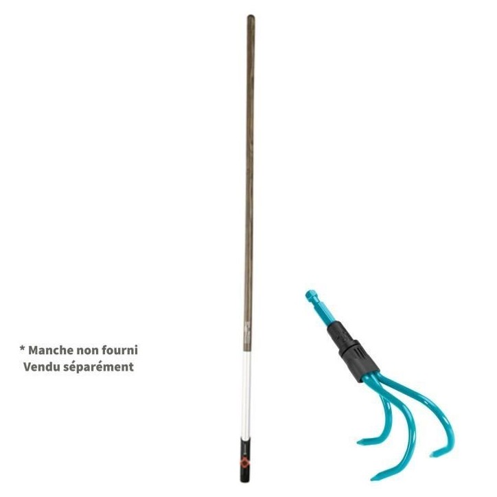 GARDENA Griffe piocheuse combisystem 9cm GARDENA Griffe piocheuse combisystem 9cm
