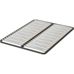 SEDAC Sommier OPTISIZE 140 x 190 - Cadre a lattes extra large 141mm d'