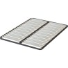 SEDAC Sommier OPTISIZE 140 x 190 - Cadre a lattes extra large 141mm d'