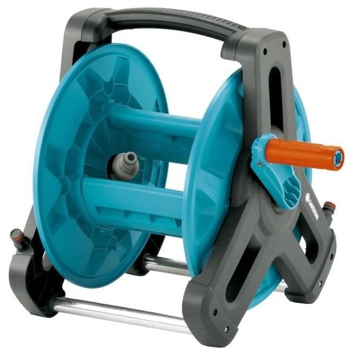 Dévidoir portable 50 Classic - GARDENA - Structure compacte - Anti-goutte - Garantie 5 ans Dévidoir portable 50 Classic - GARDENA - Structure compacte - Anti-goutte - Garantie 5 ans