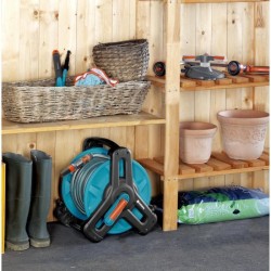 Dévidoir portable 50 Classic - GARDENA - Structure compacte - Anti-go