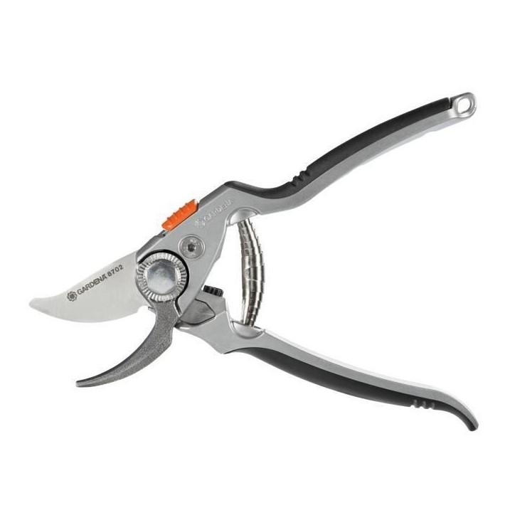 Sécateur GARDENA BP 50 Premium - Ø24mm max - Lames franches acier inox - Poignée ergonomique - Garantie 25 ans Sécateur GARDENA BP 50 Premium - Ø24mm max - Lames franches acier inox - Poignée ergonomique - Garantie 25 ans