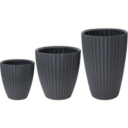 Pot de fleurs - GARDEN ID - Fancy - 40 x 42 cm - Pour jardin, balcons