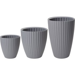 Pot de fleurs - GARDEN ID - Fancy - 40 x 42 cm - Pour jardin, balcons
