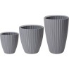Pot de fleurs - GARDEN ID - Fancy - 40 x 42 cm - Pour jardin, balcons