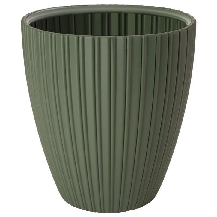 Pot de fleurs - GARDEN ID - Fancy - 40 x 42 cm - Pour jardin, balcons ou intérieurs - Vert tilleul Pot de fleurs - GARDEN ID - Fancy - 40 x 42 cm - Pour jardin, balcons ou intérieurs - Vert tilleul