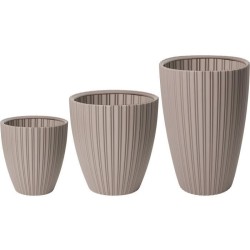 Pot de fleurs - GARDEN ID - Fancy - 40 x 58 cm - Pour jardin, balcons