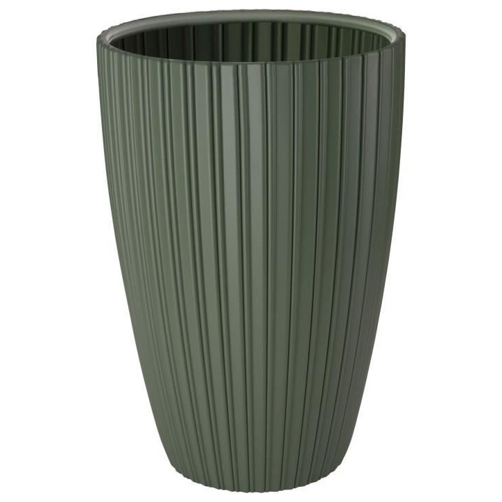 Pot de fleurs - GARDEN ID - Fancy - 40 x 58 cm - Pour jardin, balcons ou intérieurs - Vert tilleul