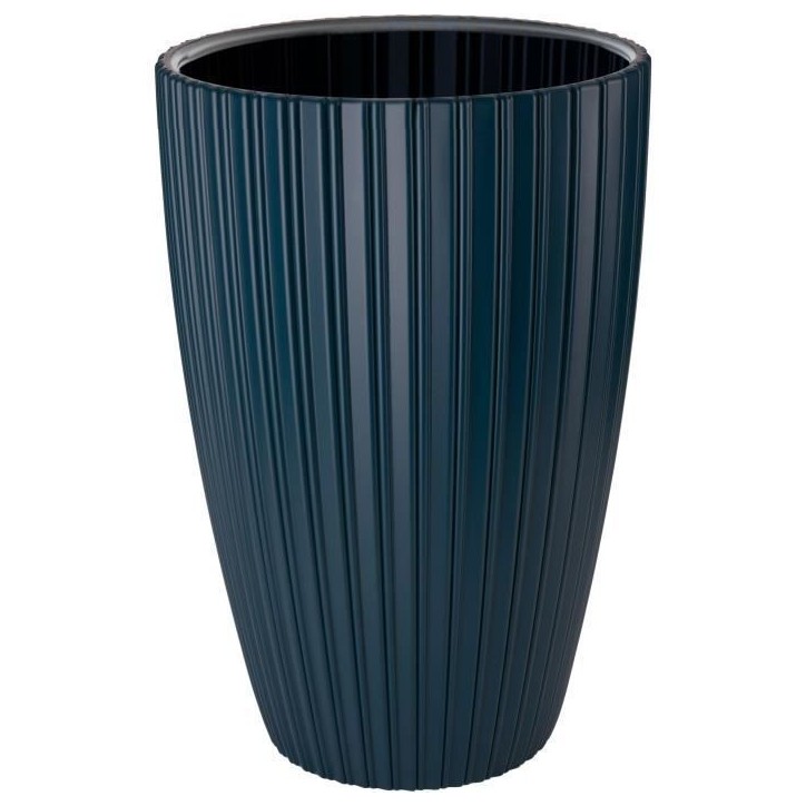 Pot de fleurs - GARDEN ID - Fancy - 40 x 58 cm - Pour jardin, balcons ou intérieurs - Bleu pétrole Pot de fleurs - GARDEN ID - Fancy - 40 x 58 cm - Pour jardin, balcons ou intérieurs - Bleu pétrole