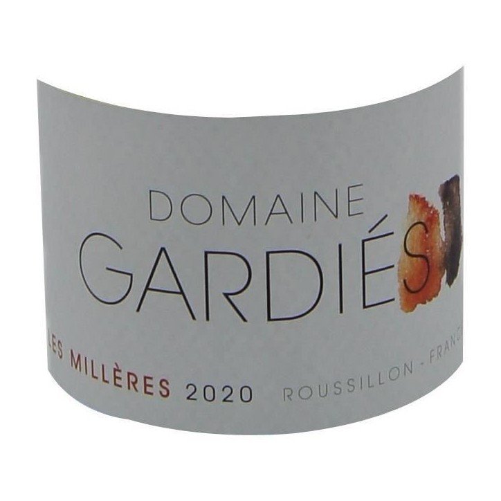 Domaine Gardiés Cuvée Les Millieres 2022 Côtes du Roussillon Villages - Vin rouge de Languedoc-Roussillon - Bio