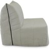 Banquette BZ 2 places BECCI - Velours côtelé Beige - Matelas Bultex