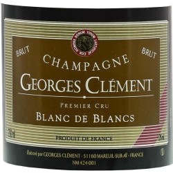 Champagne Georges Clément Blanc de blancs Brut - 75 cl
