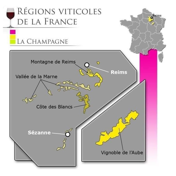 Champagne Georges Clément Blanc de blancs Brut - 75 cl