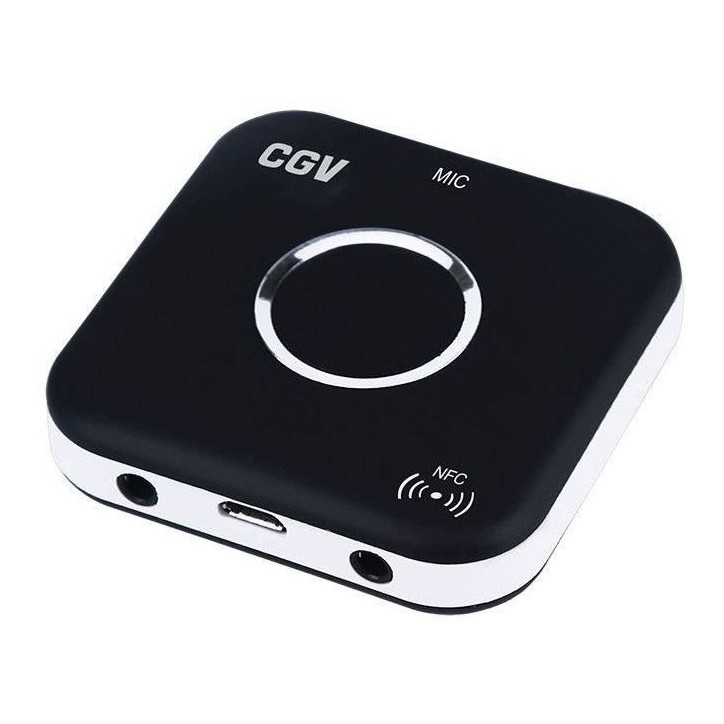 Récepteur audio Bluetooth - CGV - MyBTplayer 1.0 - fonction Microphone - 10h d'autonomie – NFC Récepteur audio Bluetooth - CGV - MyBTplayer 1.0 - fonction Microphone - 10h d'autonomie – NFC