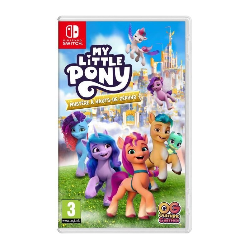 My Little Pony: Mystery at Zephyr Heights - Jeu Nintendo Switch My Little Pony: Mystery at Zephyr Heights - Jeu Nintendo Switch
