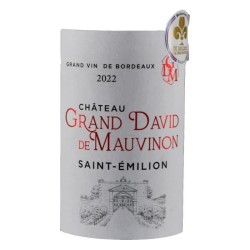 Château Grand David de Mauvignon 2022 Saint-Emilion - Vin rouge de Bo