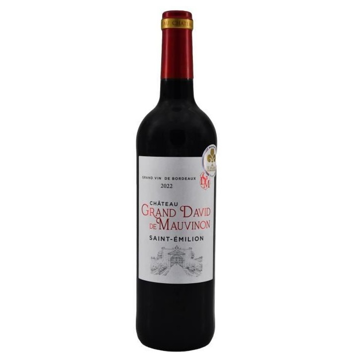 Château Grand David de Mauvignon 2022 Saint-Emilion - Vin rouge de Bordeaux