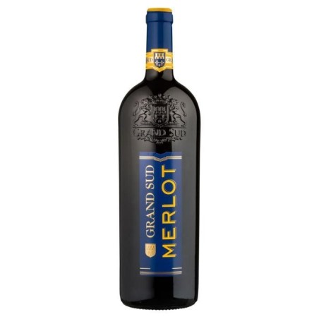 Grand Sud Merlot IGP Pays d'Oc - Vin rouge du Languedoc Roussillon - 1