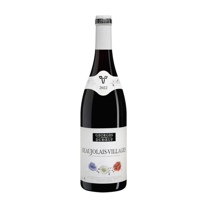 Georges Duboeuf Beaujolais-Villages - Vin rouge de Beaujolais 2023 Georges Duboeuf Beaujolais-Villages - Vin rouge de Beaujolais 2023