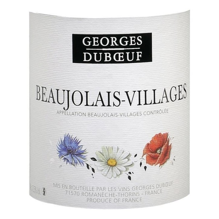 Georges Duboeuf Beaujolais-Villages - Vin rouge de Beaujolais 2023