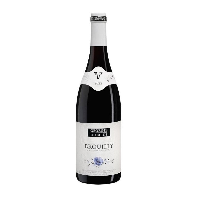 Georges Duboeuf Brouilly - Vin rouge de Beaujolais 2022 Georges Duboeuf Brouilly - Vin rouge de Beaujolais 2022