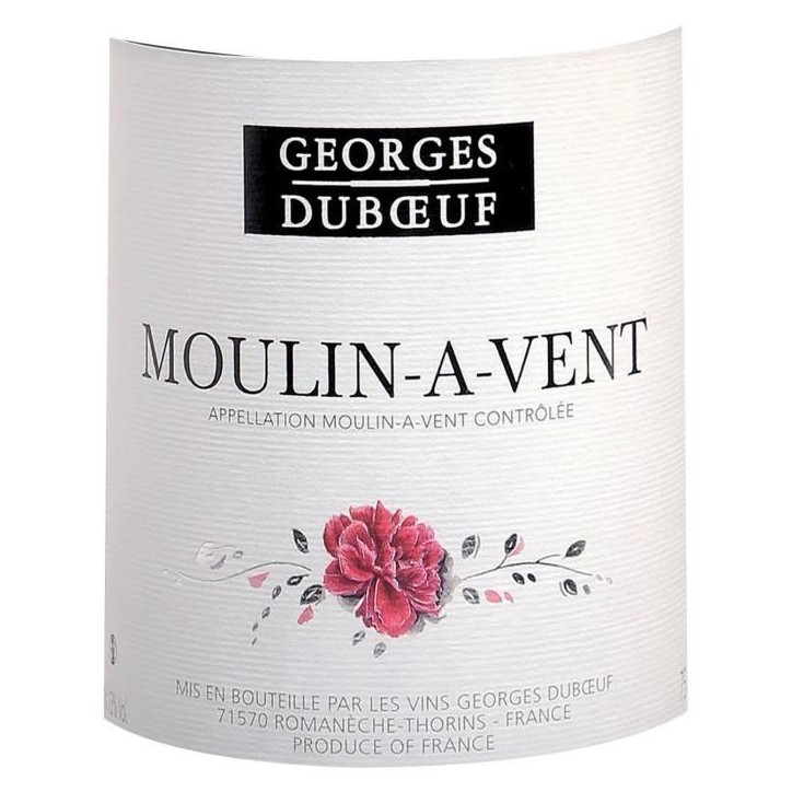 Georges Duboeuf Moulin-A-Vent - Vin rouge de Beaujolais 2020
