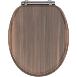 Abattant WC - GELCO - Walnut Noyer - MDF FSC - Frein de chute - Charni