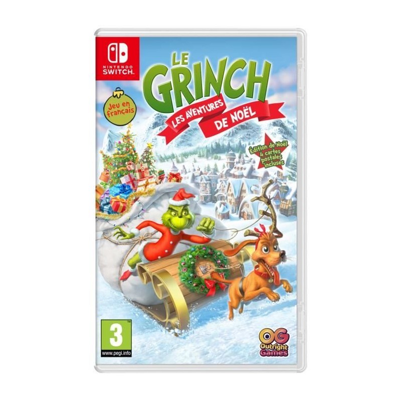 The Grinch Les Aventures De Noël - Jeu Nintendo Switch The Grinch Les Aventures De Noël - Jeu Nintendo Switch