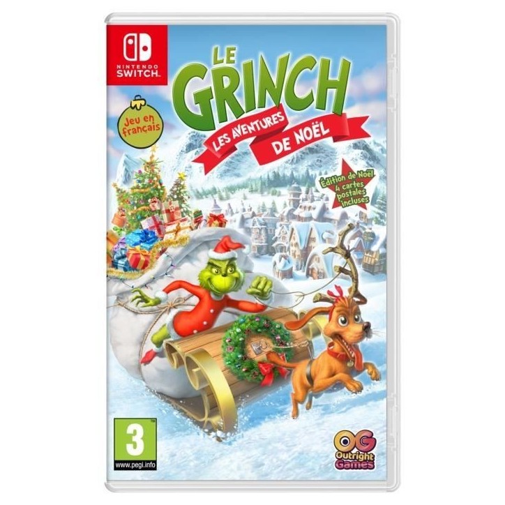 The Grinch Les Aventures De Noël - Jeu Nintendo Switch The Grinch Les Aventures De Noël - Jeu Nintendo Switch