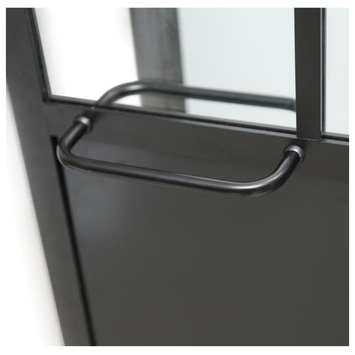 CABINE DE DOUCHE 90X120X220 STYLE INDUSTRIEL NOIR CABINE DE DOUCHE 90X120X220 STYLE INDUSTRIEL NOIR