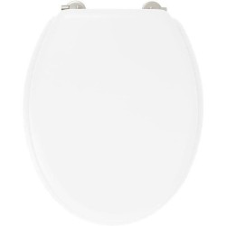 ABATTANT DUPLO BLANC - POUDRE DE BAMBOU