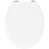 ABATTANT DUPLO BLANC - POUDRE DE BAMBOU